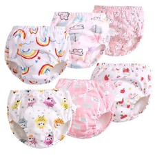 Potty Training Underwear for Girls Boys Potty Training Pants 3T,Pink