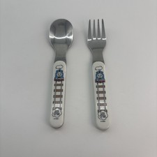 Thomas The Train Baby Fork and Spoon Set Vintage 1992 Kids Eden Brian Allcroft