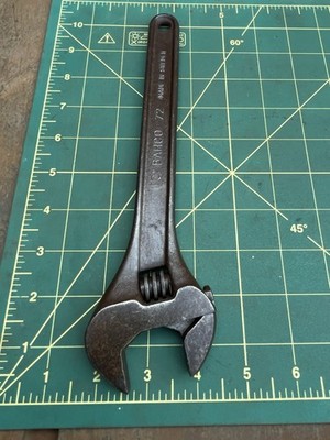 Vintage Bahco 10' verstellbarer Schraubenschlüssel AB Bahco Made in Sweden