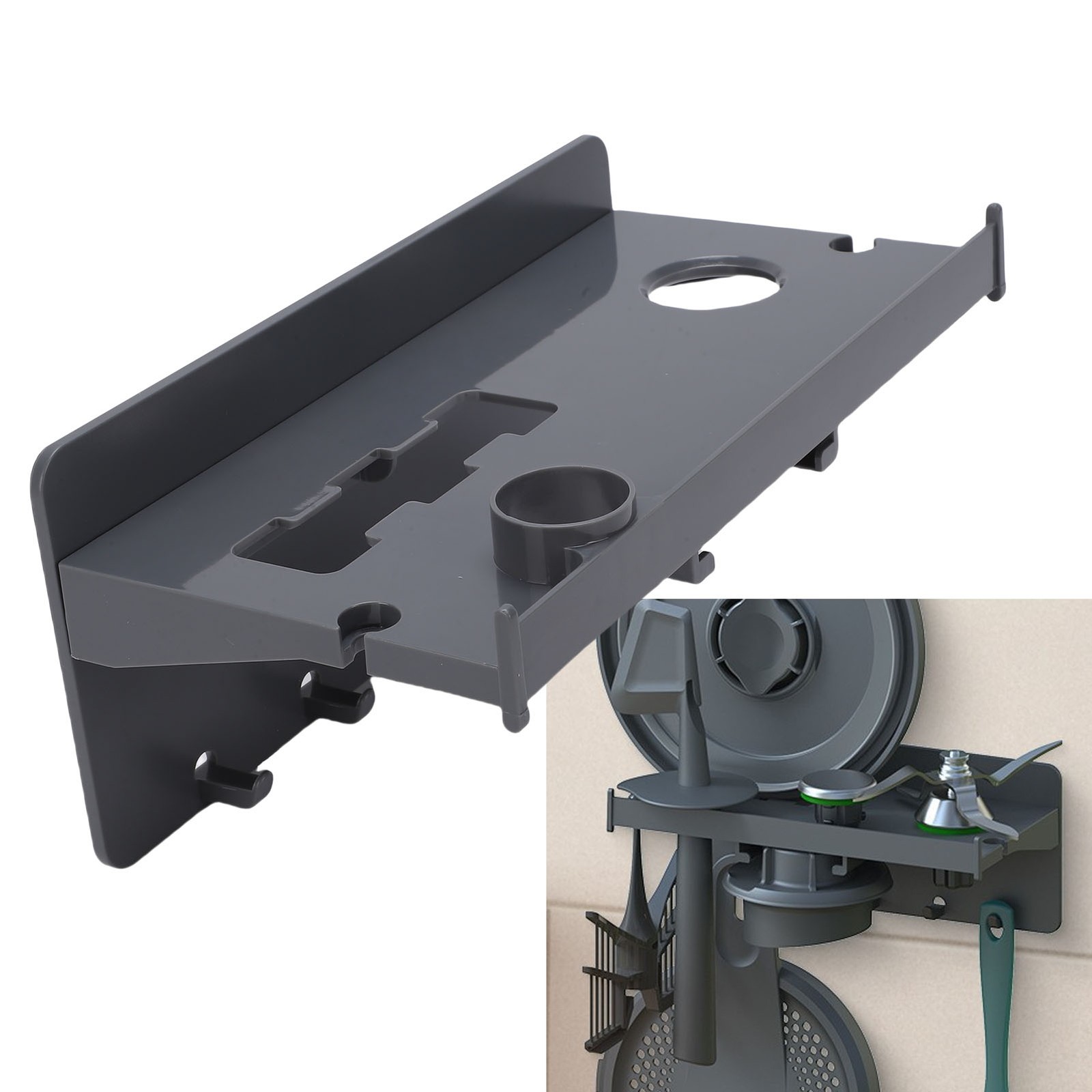 *Storage Rack Fit For TM31 TM5 TM6 Food Processor Accessories Wall Mou