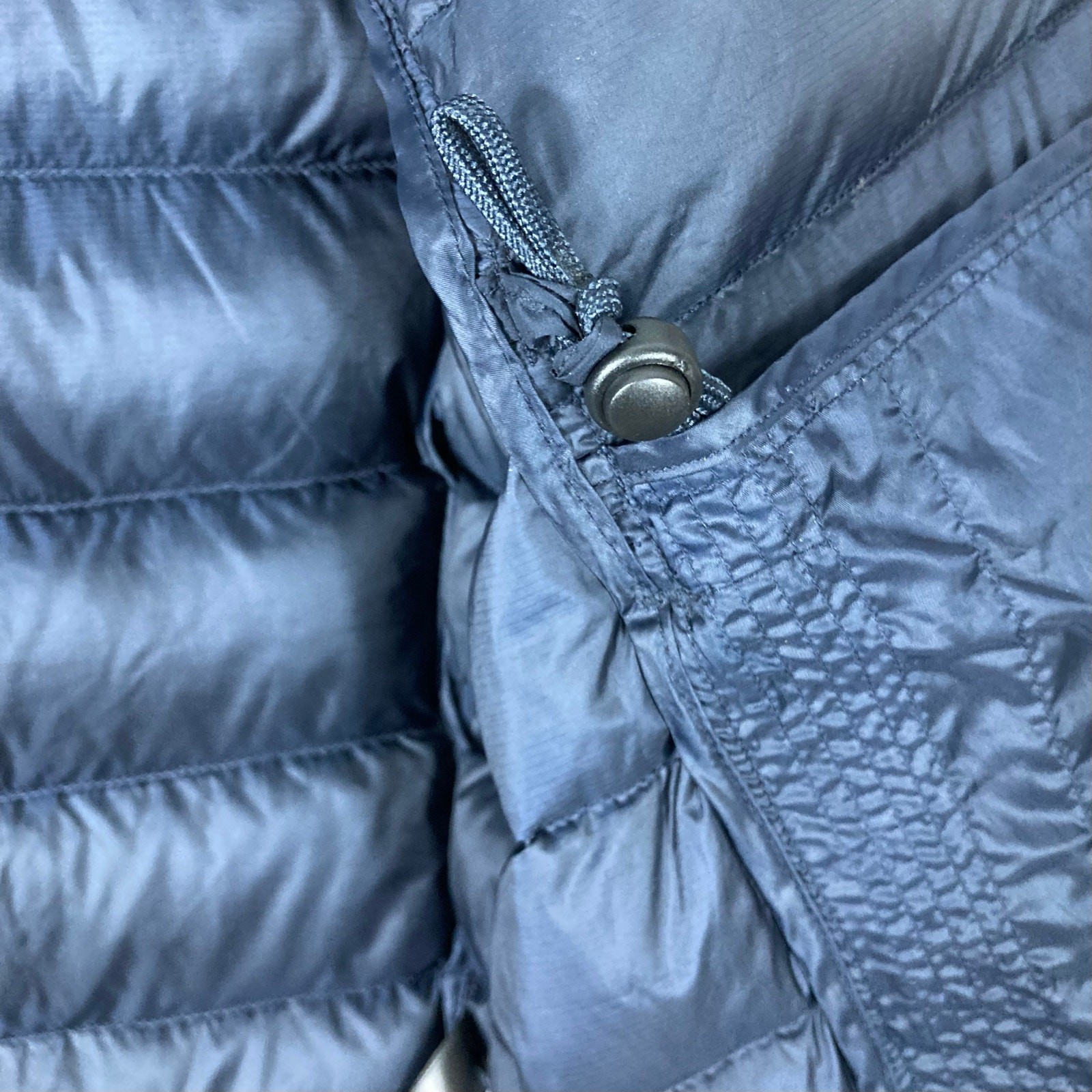 Nwot UNIQLO Down Puffer Jacket Men L Navy “Ultra-Light-Down” Water-Resistant image 6