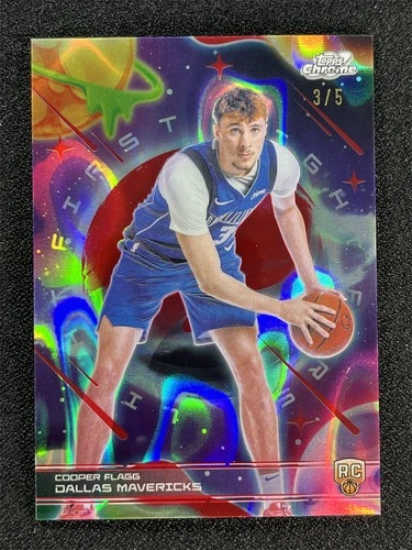2025 Topps Cosmic Chrome Cooper Flagg Base (RAW)