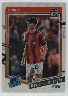 2023 Panini Donruss FIFA Optic Rated Holo Prizm Davide Bartesaghi Rookie RC 10ev