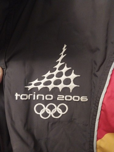 Vintage Asics Torino 2006 Winter Olympics Jacket Size Medium - Bild 2 von 10