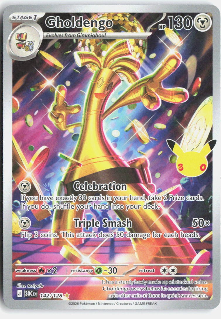 Gholdengo Holofoil [30C - 142/128]