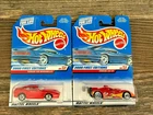 Vintage Lot 2 Hot Wheels 2000 First Editions Ferrari 550 Maranello & 333 SP Red