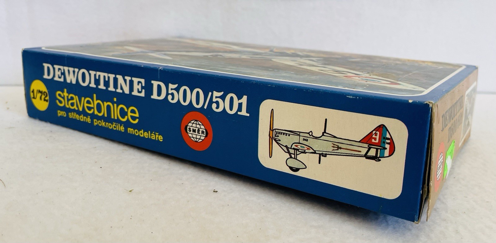 Vintage SMER 1/72 Dewoitine D500/501 Airplane Model Kit - New & Sealed