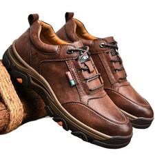 Genuine Leather Men's Casual Shoes Business Fashion Moccasins Leisure Sneakers