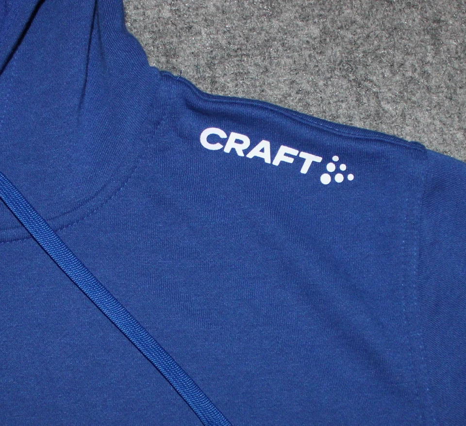 nwt CRAFT 运动服 CORE ZONE HOODIE 89 美元跑步滑雪皇家蓝色 XL 码连帽衫 — 第 4/4 张图片