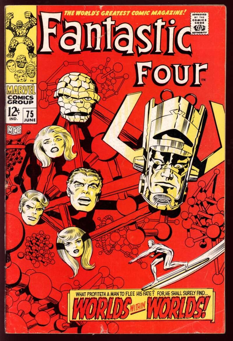 Fantastic Four #75 (Marvel Comics June 1968) for sale online