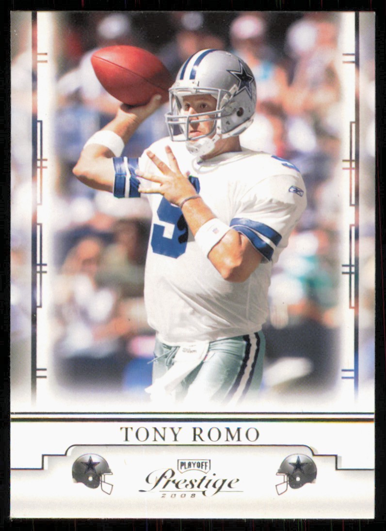 2008 PLAYOFF PRESTIGE TONY ROMO DALLAS COWBOYS #26 NM