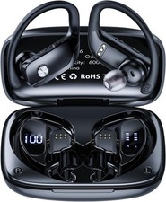 Wireless Earbuds Bluetooth Headphones 48Hrs Play Back Sports Earphones LED