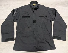 Emersongear Jacket Coat Tactical Gear Ripstop Men's Size Large Black HIRSCH