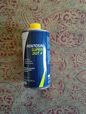 Pentosin 1204116 Corrosion Resistant Super Dot 4 Brake Fluid; 1 Liter