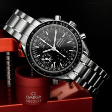 Omega Speedmaster 3520.50.00 Mark 40 Cosmos 39mm Chronograph Full Set