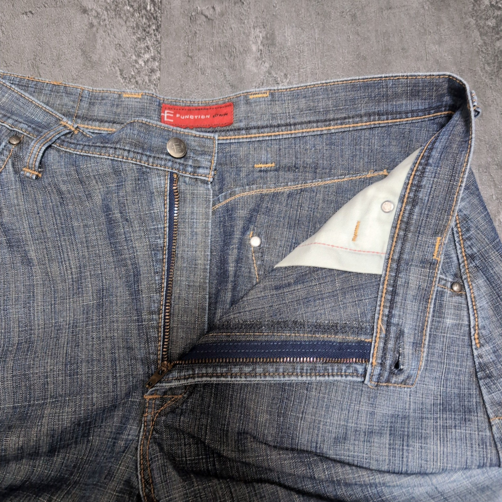 EDWIN E-FUNCTION 3D Cut Straight Jeans Made in Ja… - image 5