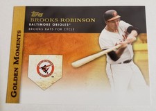 2012 Topps Golden Moments Brooks Robinson #GM-34
