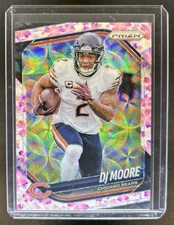 2025 Panini Prizm DJ Moore Choice Cherry Blossom #/15 Bears