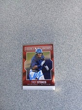 Troy Stokes Signed In Person 2014 Panini Elite Extra Edition Rc A11