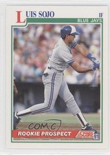 1991 Score Luis Sojo #342 0q1p