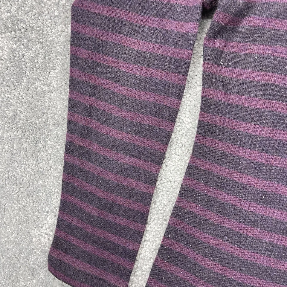 Sudadera con capucha Mountain Hardwear para mujer grande púrpura a rayas mezcla de lana pulóver al aire libre Foto 4 de 4