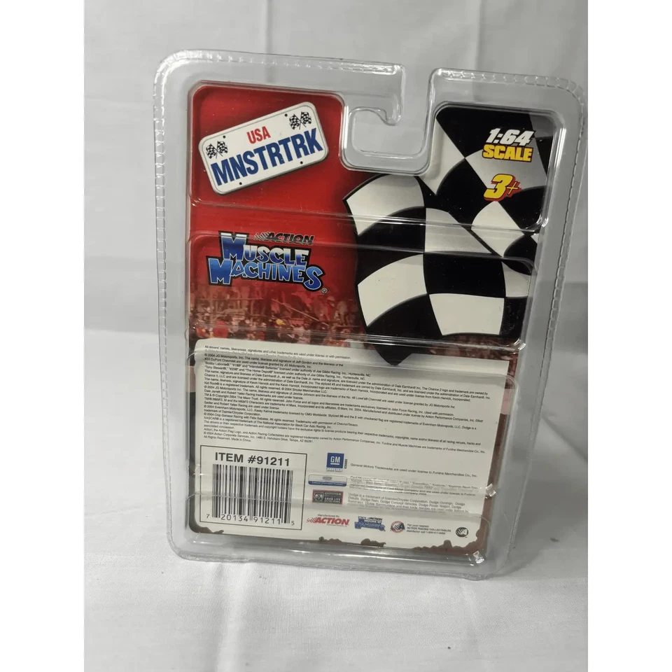 Action Muscle Machines escala 164 negro Goodwrench Monster Truck 3 coleccionable Foto 3 de 3