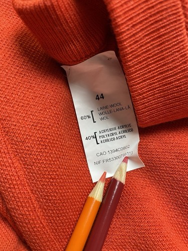 NEU RODIER France 3-Teiler Strick Rock Pullover Jacke Anzug Gr. M Schurwolle NEU - Bild 6 von 24