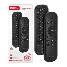 Rechargeable Mini Bluetooth Keyboard Voice Remote with Touchpad Backlit Porta...