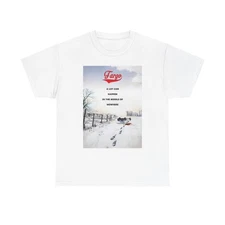 Fargo Graphic T Shirt Vintage Tv Series Retro Unisex Heavy Cotton Tee