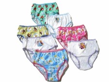 Disney Little Girls' Princess Seven-Pack Panties