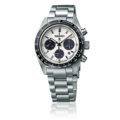 SEIKO PROSPEX SBDL085 SPEEDTIMER Chronograph Solar Watch White SEIKO PROSPEX SBDL085 SPEEDTIMER Chronograph Solar Watch White