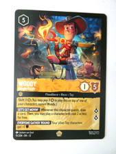 Disney Lorcana WOODY Jungle Guide 15/204 Wilds Unknown Regular Legendary