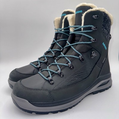 Lowa Renegade Evo Ice GTX Boots Women s Size 9.5 Anthracite Gray Waterproof