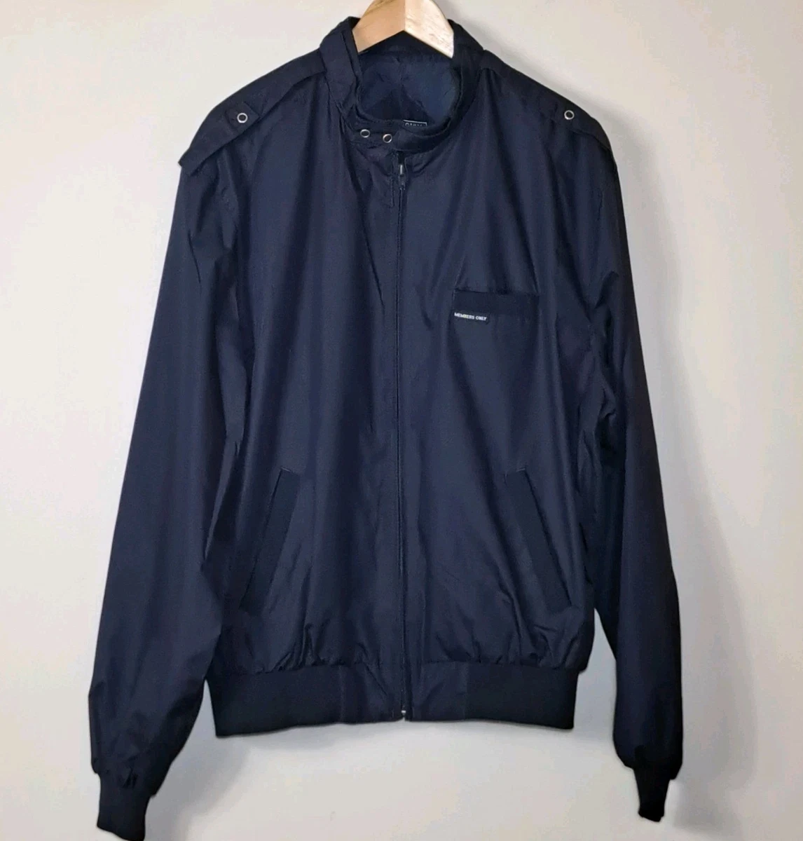 Blouson Bomber de Fermeture Éclair J.C.B, Veste Homme avec Col Montant