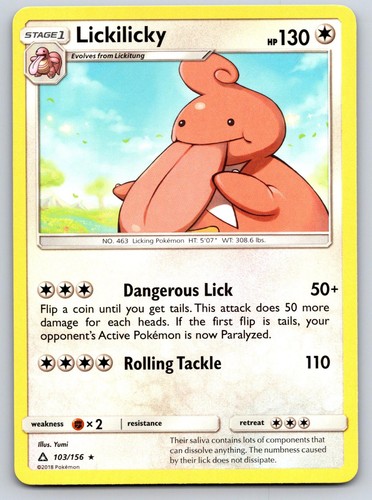 Lickilicky - 103/156 - NM/M - UPR - Ultra Prism