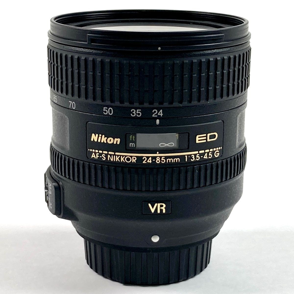 Nikon Af-S Nikkor 24-85Mm F3.5-4.5G Ed Vr Single-Lens Camera Lens Autofocus Used