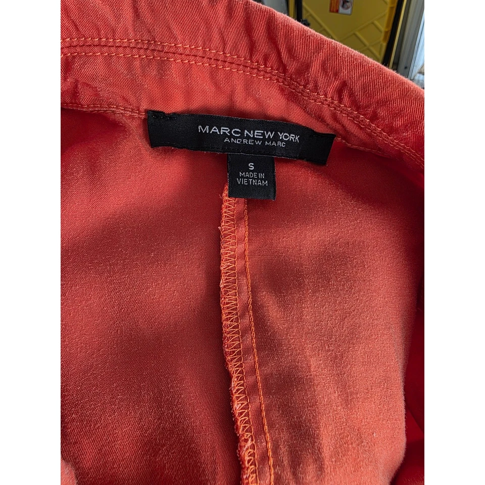 MARC Нью-Йорк без рукавов ржавчины кнопка вниз талии галстук четыре кармана платье - Изображение 4 из 4