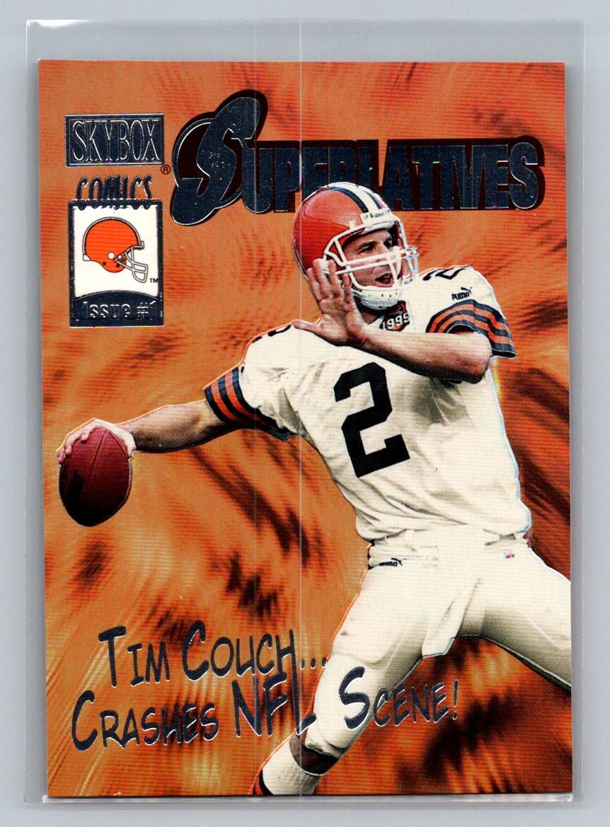2000 SkyBox Superlatives Tim Couch #1 S Cleveland Browns