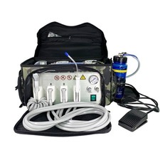 Portable Dental Delivery Unit with Air Compressor powerful suction System