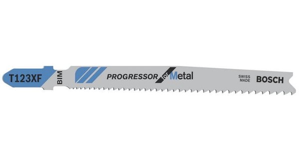 Bosch StichsäGeblatt T 123 Xf Progressor For Metal, 100Er-Pack 2608638700-image
