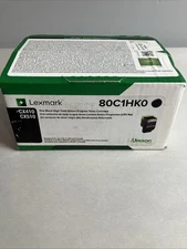 80C1HK0 New Genuine Lexmark High Yield Black Toner Cartridge CX410 CX510 series