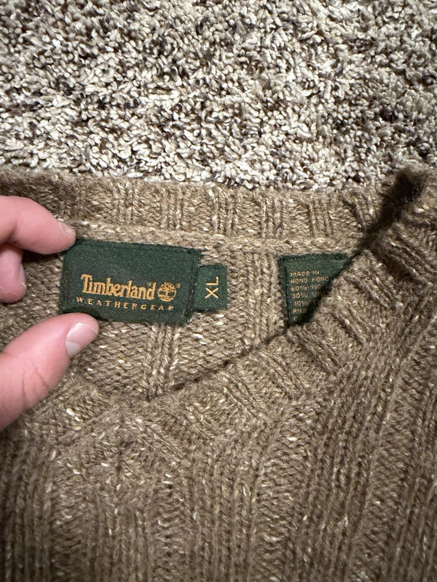 Timberland Weathergear Handknit Sweater Size XL View 2