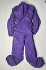 Skea Ski Suit One Piece Snowsuit Womens Size 6 Snow Bib Suede Beads VTG 80s 90s — photo 4