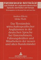Ulrike Vieth (U. A.) | Das VerstäNdnis Wirtschaftsspezifischer Anglizismen In...