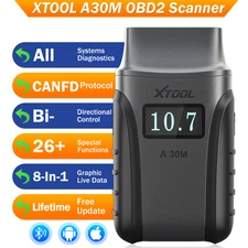 XTOOL A30M Bluetooth OBD2 Bidirectional Full System Diagnosis Scanner Tool CANFD