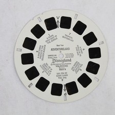 Vintage Sawyer's View Master R853B Adventureland In Disneyland Reel Two 1959