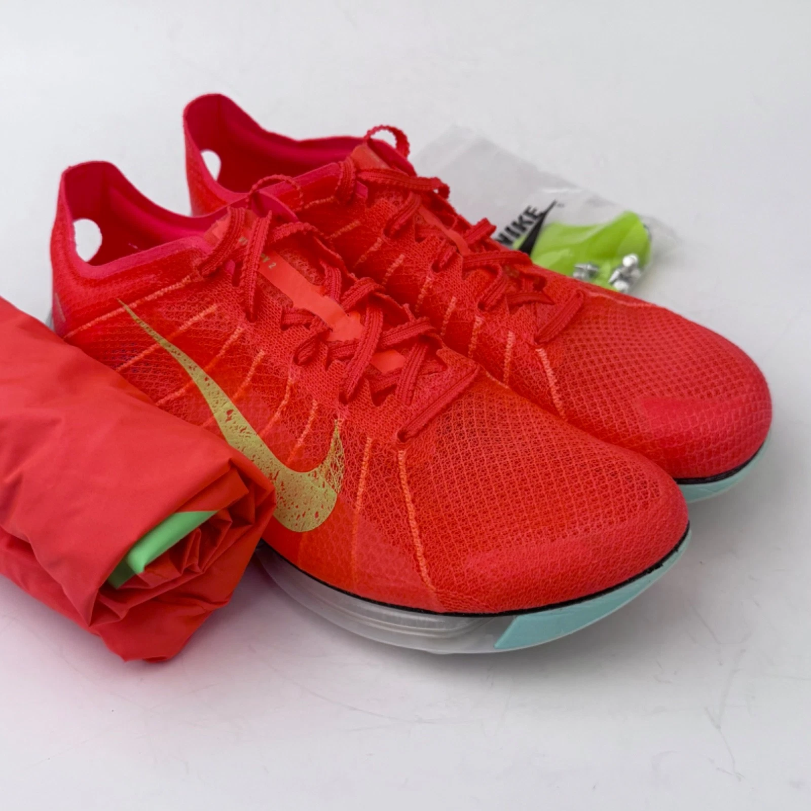 Nike Air Zoom Victory 2 Track Field Distance Spikes Red Men's FD8411-600