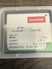 #1 CFAST 3ME4 8GB Casino Slot Machine Set Chip 7.02.80.02 Game Card