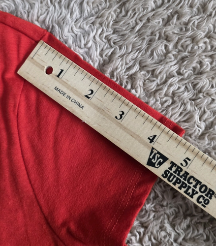 Girl’s Red Hugging Hearts Graphic T-shirt Size S (6-7) Cat & Jack Short Sleeve - Picture 7 of 7