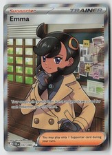 Emma 107/086 Ultra Rare Chaos Rising Pokemon Holo Near Mint AKIRA KOMAYAMA